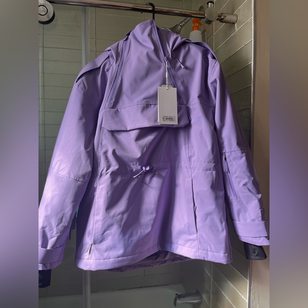 Halfdays Ronne Disco Lilac Snowboard Oversized Jacket Medium